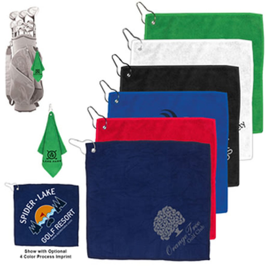 GOLF TOWELS Factory direct custom printed Golf Towels, Personalized