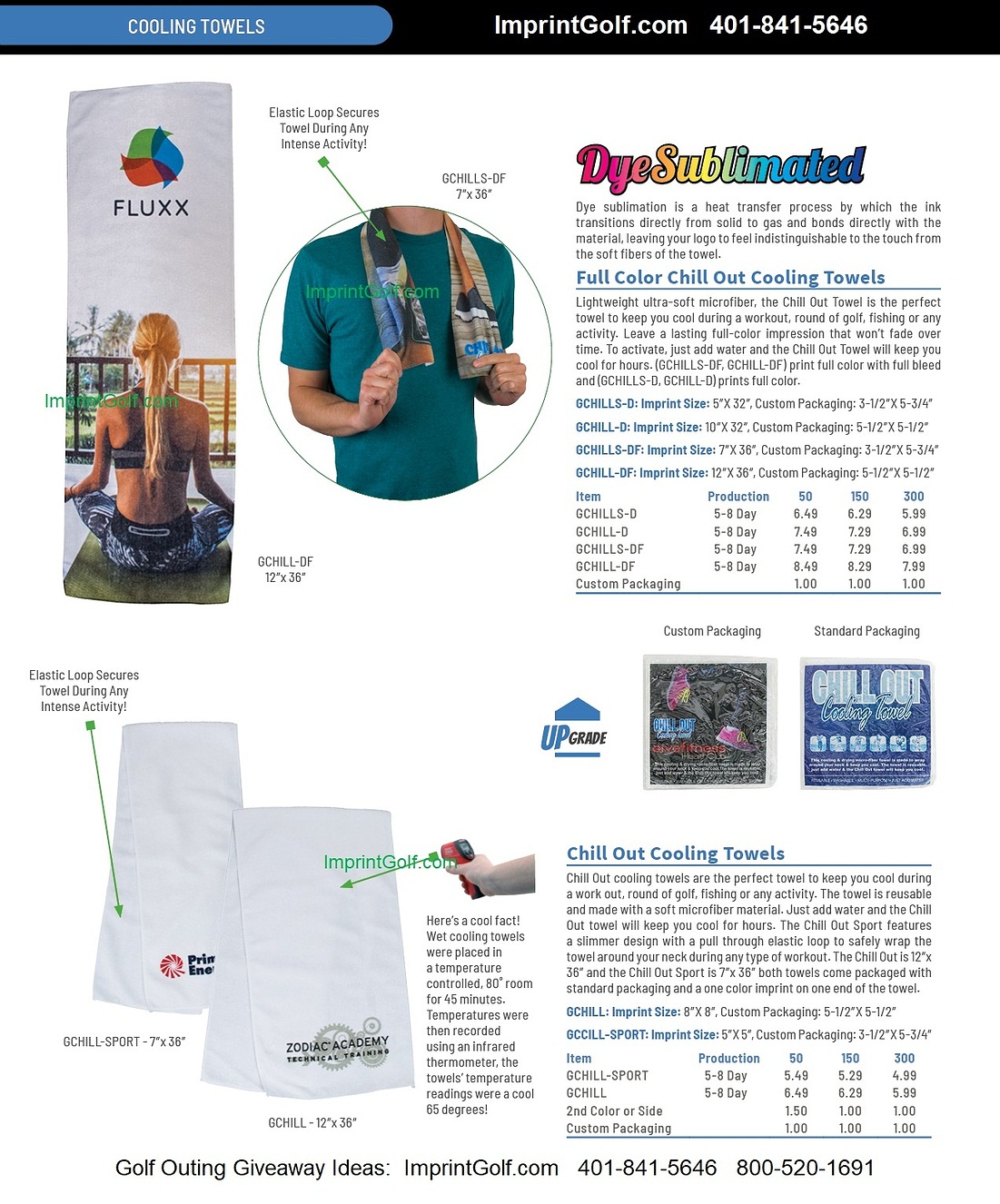 GOLF TOWELS Factory direct custom printed Golf Towels, Personalized