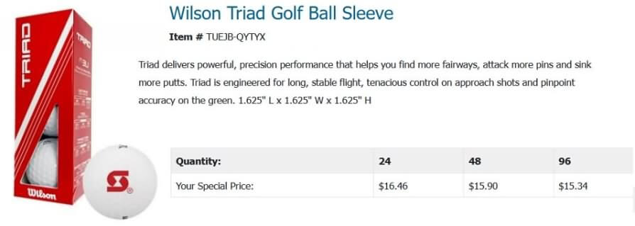 6-wilson-triad-golf-ball-tournament-outing-golf-ball-sleeve-2025